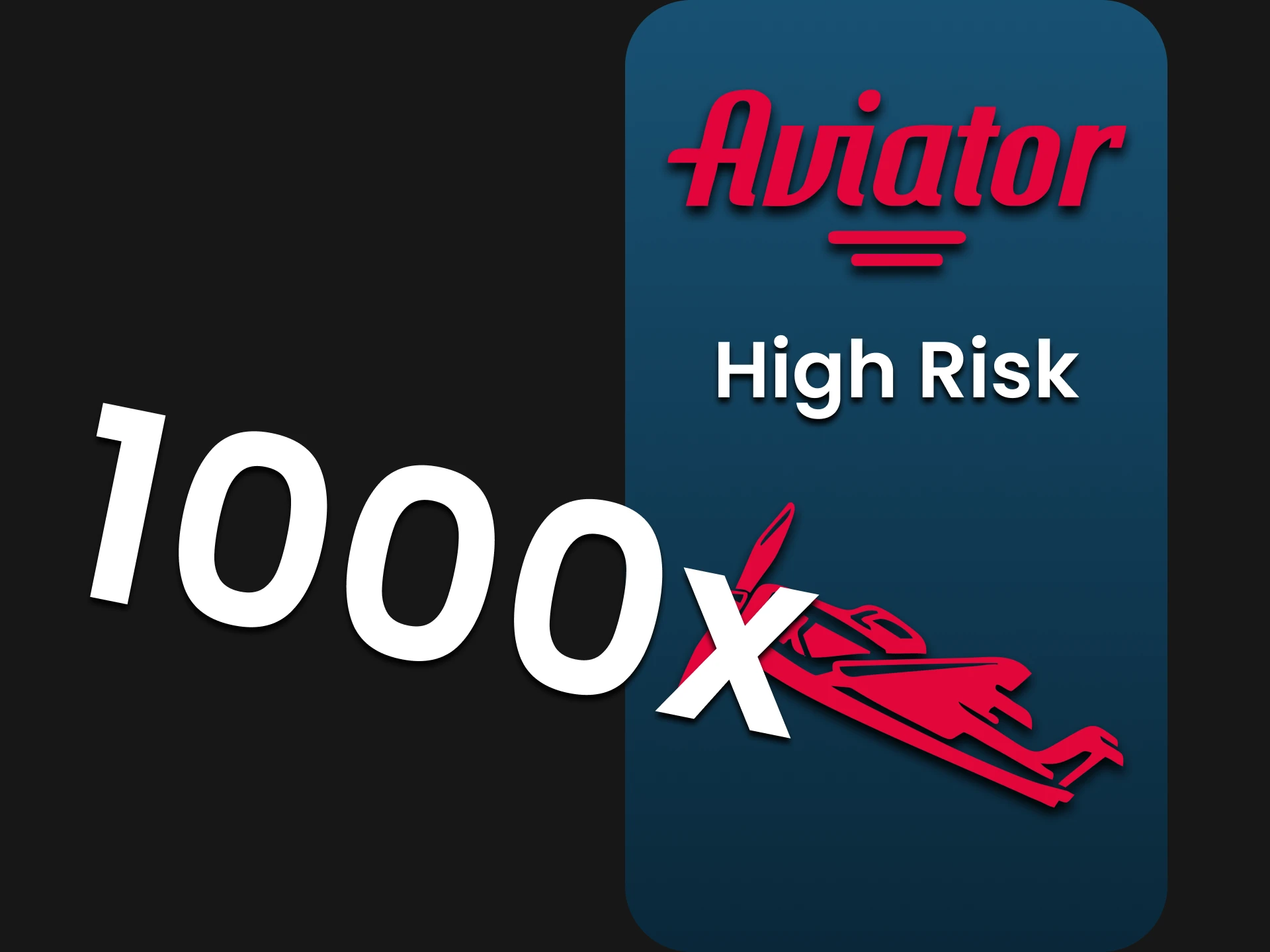 You can use High Risk tactics to win in Aviator.