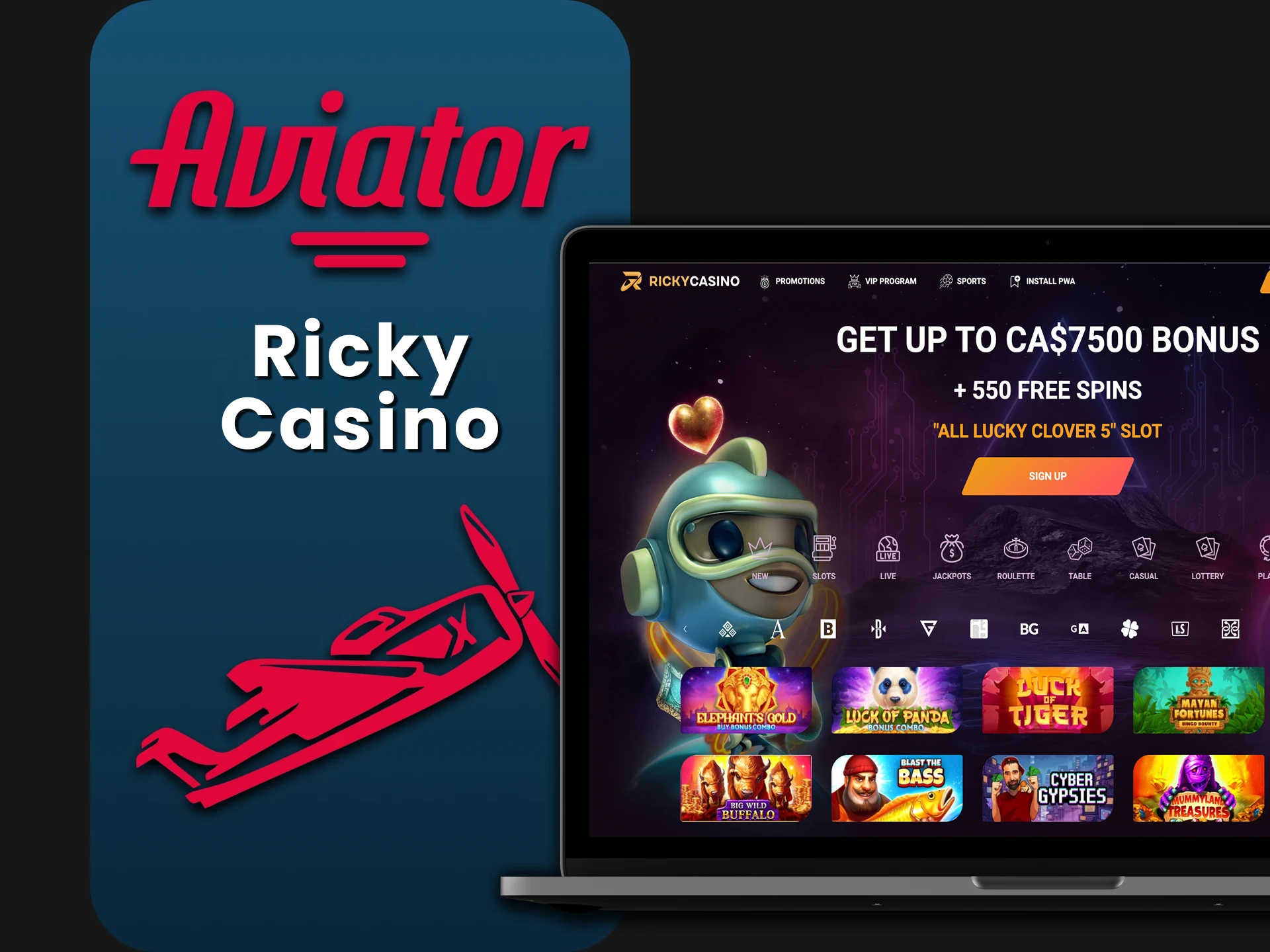 Stable and fast payouts, that's what Ricky Casino is all about.